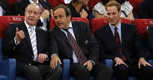 13-300x1571 Un principe e due re – William, Juan Carlos e Platini a Roma