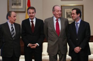 Trent’anni dopo re Juan Carlos incontra i parlamentari del 23-F