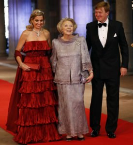 L’abdicazione nei Paesi Bassi: la cena di gala