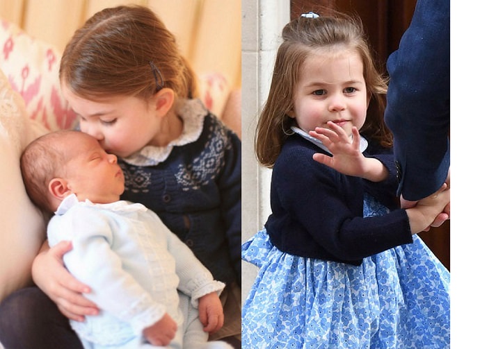 Charlotte_Louis Ecco a voi Louis Arthur Charles, il royal baby numero tre