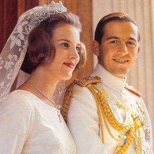 Costantino e Annemarie di Grecia: nozze d’oro