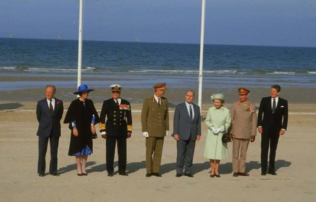 CEREMONY TO MARK ANNIVERSARY OF NORMANY LANDINGS