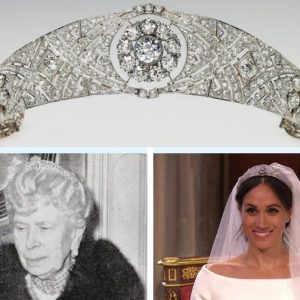 Diadema Il diadema art déco di Meghan, uno splendente mistero reale