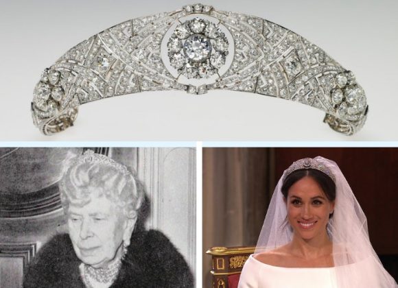 Il diadema art déco di Meghan, uno splendente mistero reale