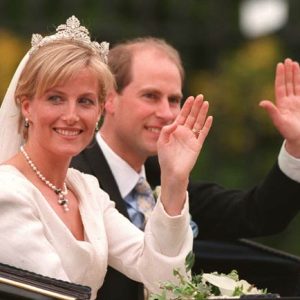 I diademi di Sophie contessa di Wessex: la wedding tiara