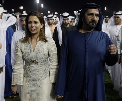 DubaiWorldCup La coppia alla Dubai Wordl Cup