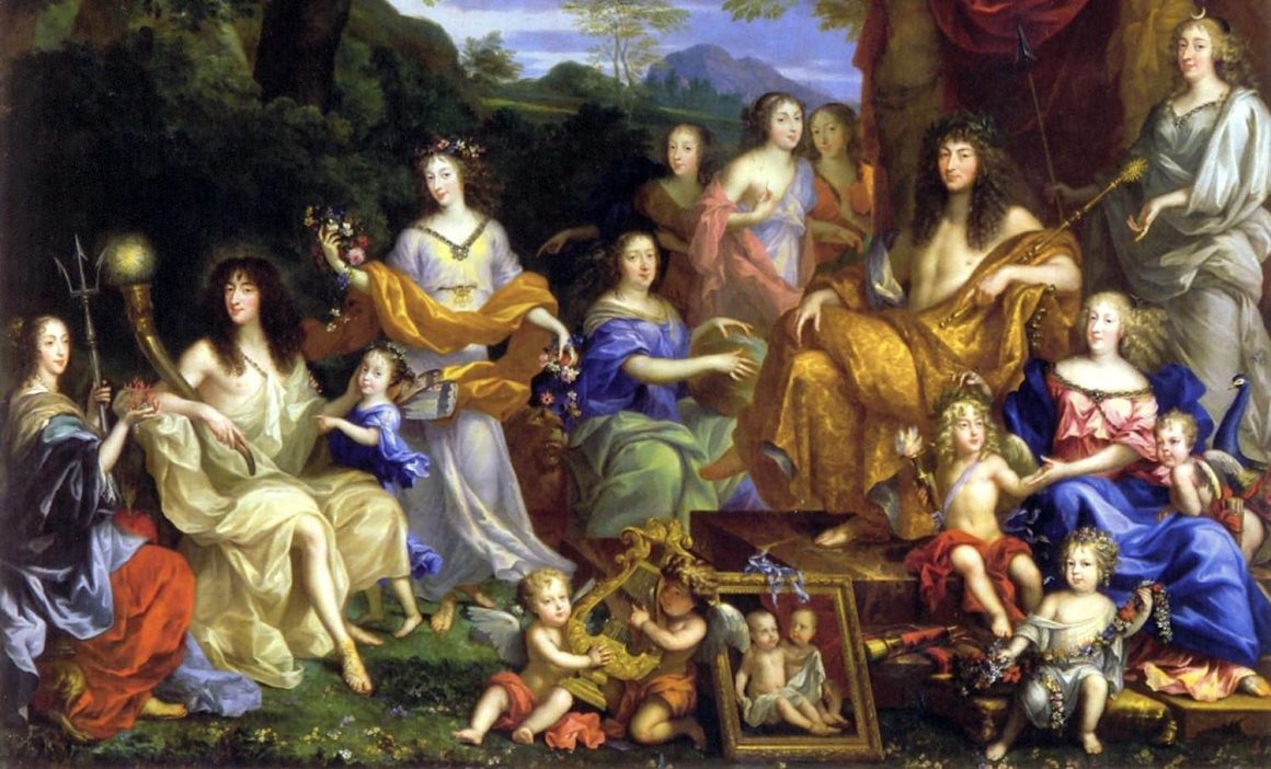 * Una famiglia divina: il Re Sole e i suoi tutti insieme sull’Olimpo