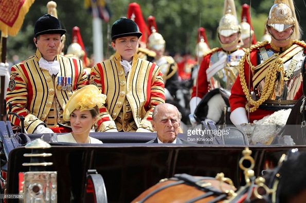 Felipe e Letizia a Londra, l'arrivo