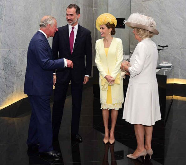 Felipe e Letizia a Londra con Carlo e Camilla