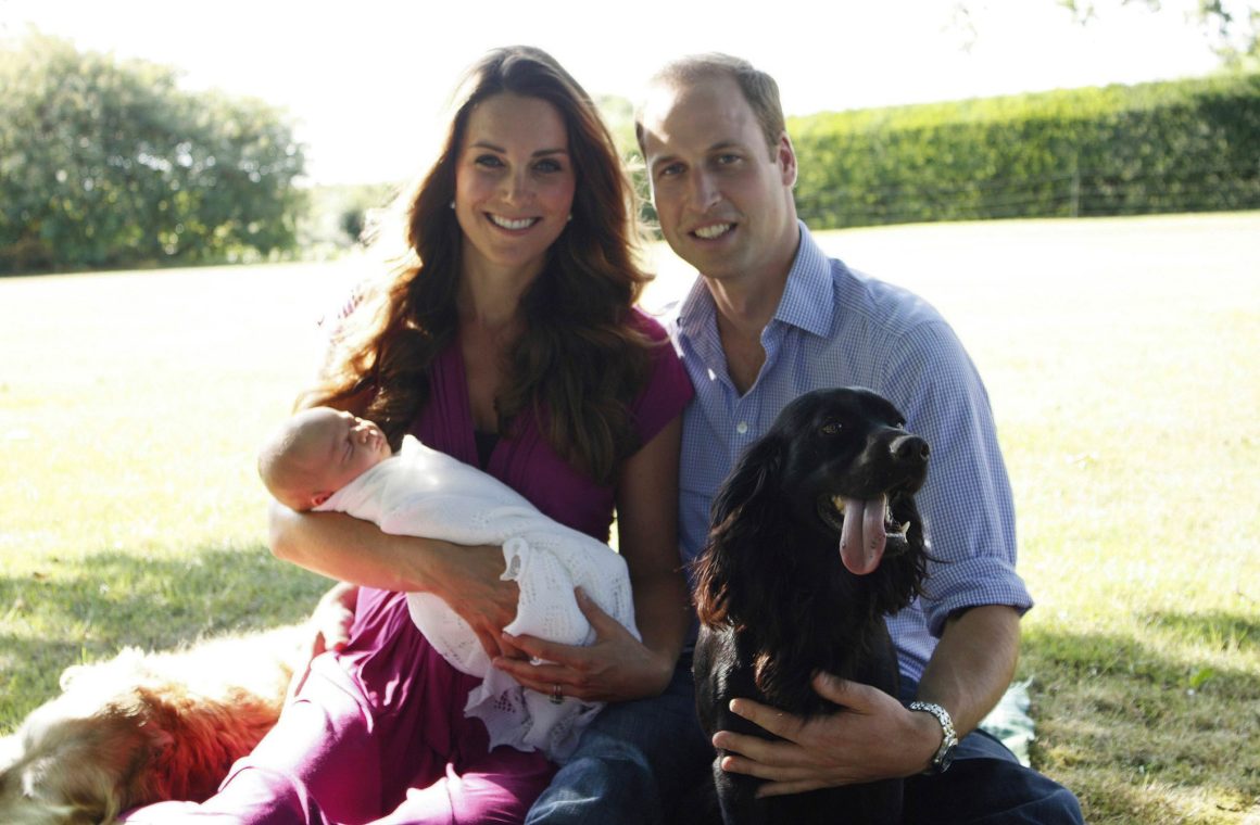 Kate, William, George e… Lupo