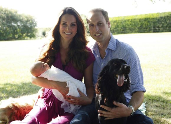 Kate, William, George e… Lupo