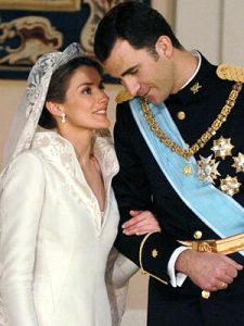 Letizia e Felipe sposi