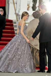 Letizia e Felipe a Londra alla festa che ha preceduto le nozze di William e Kate