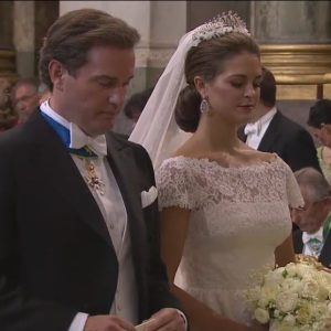 Madde Madeleine e Chris, oggi sposi reali a Stoccolma