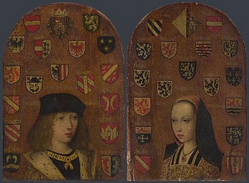 Margherita e Filiberto ritratti