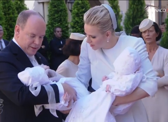 Monaco2 Il battesimo di Jacques e Gabriella di Monaco