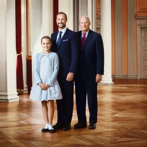 Norvegia-25-anni-Harald I 25 anni di regno del re Harald di Norvegia