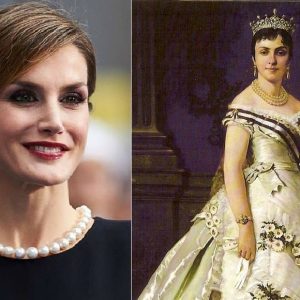 Le perle di cinque regine di Spagna