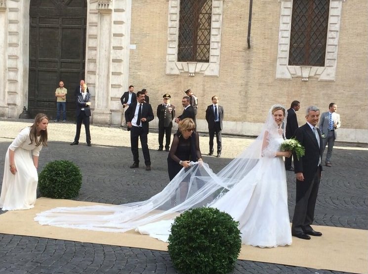 Sposa-babbo Nozze romane per Amedeo d’Asburgo-Este