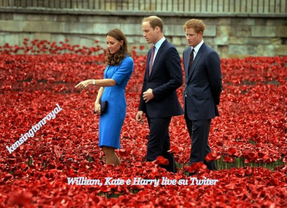 Twitter1 William, Kate e Harry, live su Twitter