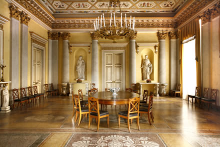 Racconigi, sala da pranzo